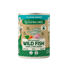 PESCADO SALVAJE Y PAVO con Verduras Frescas - 400g