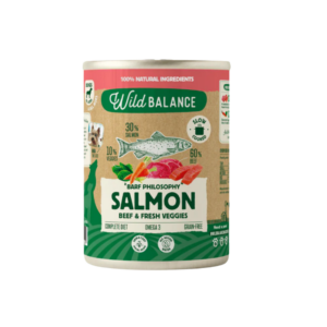 SALMÓN Y TERNERA con Verduras Frescas - 400g