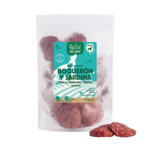 Menú completo BARF - BOQUERÓN SARDINA Y PAVO