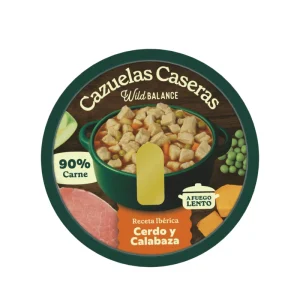 Cazuela casera de Cerdo y Calabaza para perros 280g