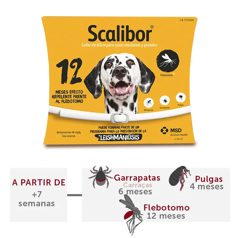 Scalibor Collar Antiparasitario para perros Grandes - Imagen 2